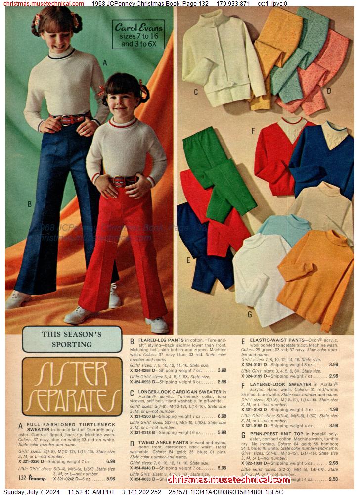 1968 JCPenney Christmas Book, Page 132