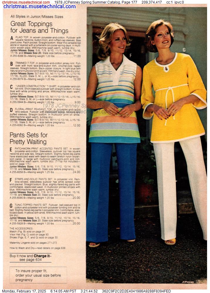 1978 JCPenney Spring Summer Catalog, Page 177