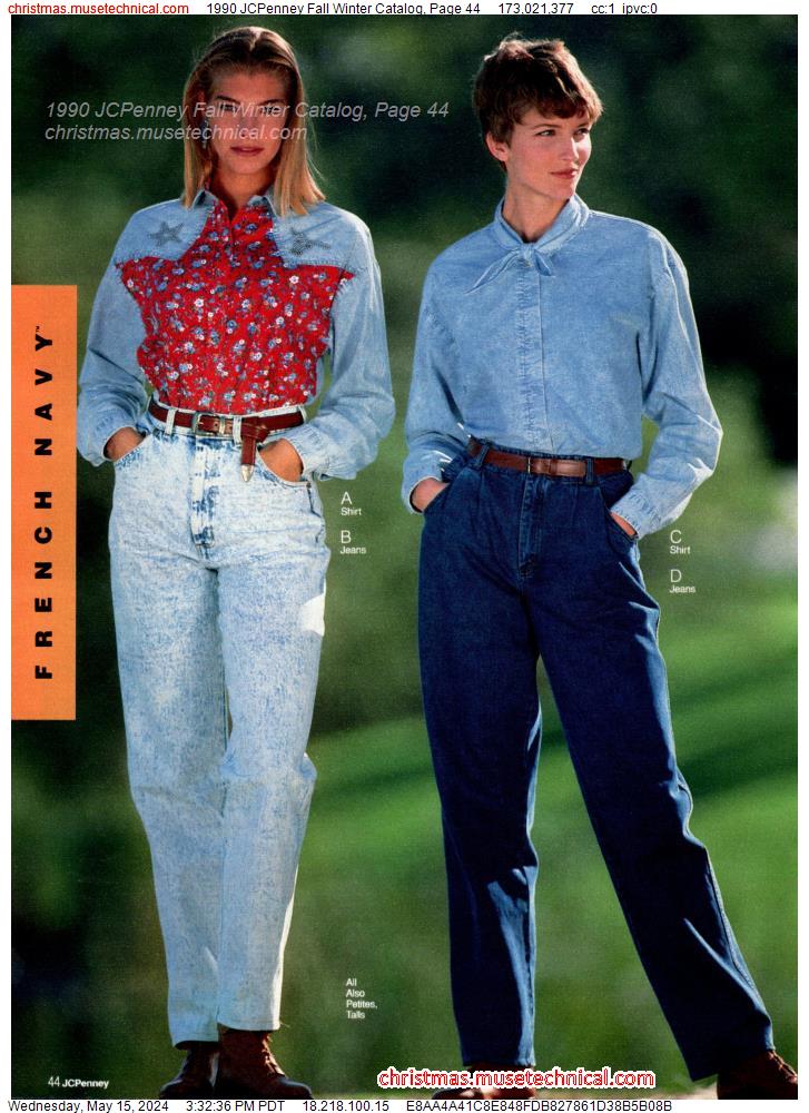 1990 JCPenney Fall Winter Catalog, Page 44 - Catalogs & Wishbooks