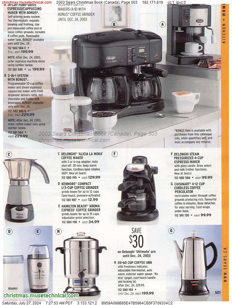 2003 Sears Christmas Book (Canada), Page 503