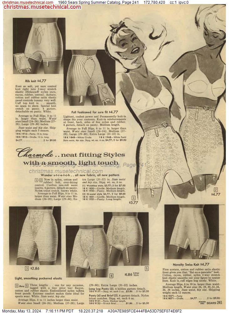 1960 Sears Spring Summer Catalog, Page 241