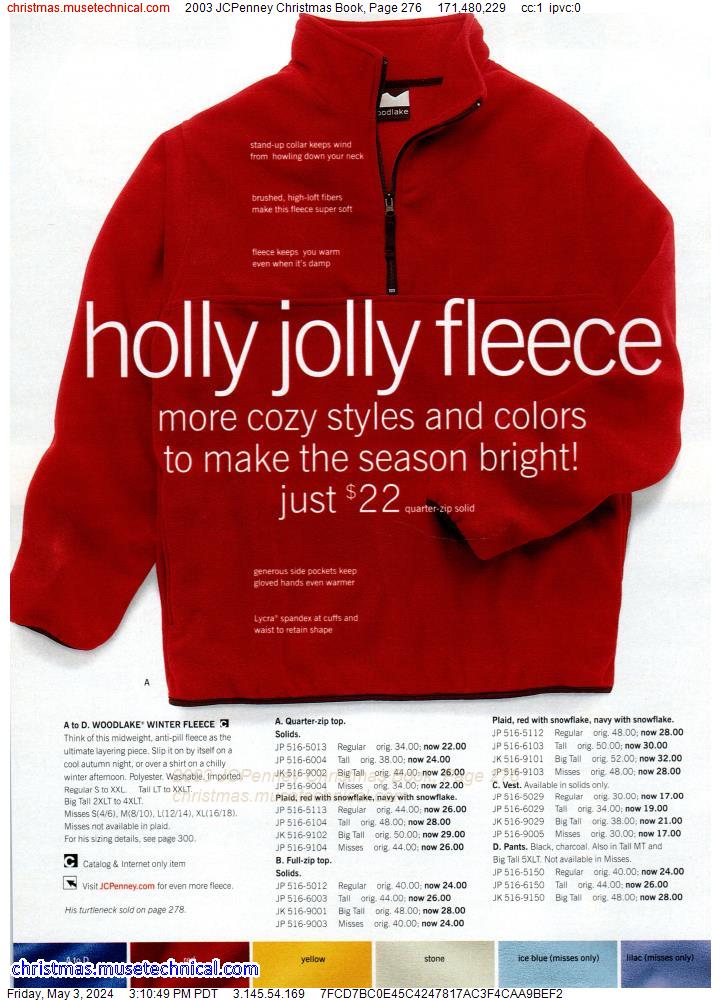 2003 JCPenney Christmas Book, Page 276