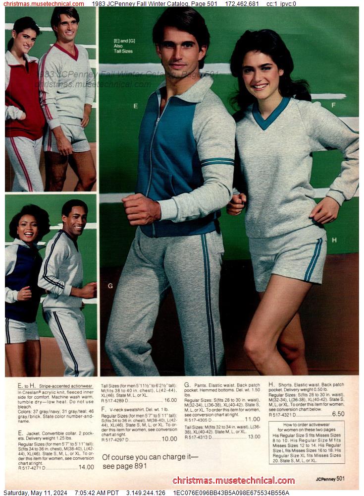 1983 JCPenney Fall Winter Catalog, Page 501