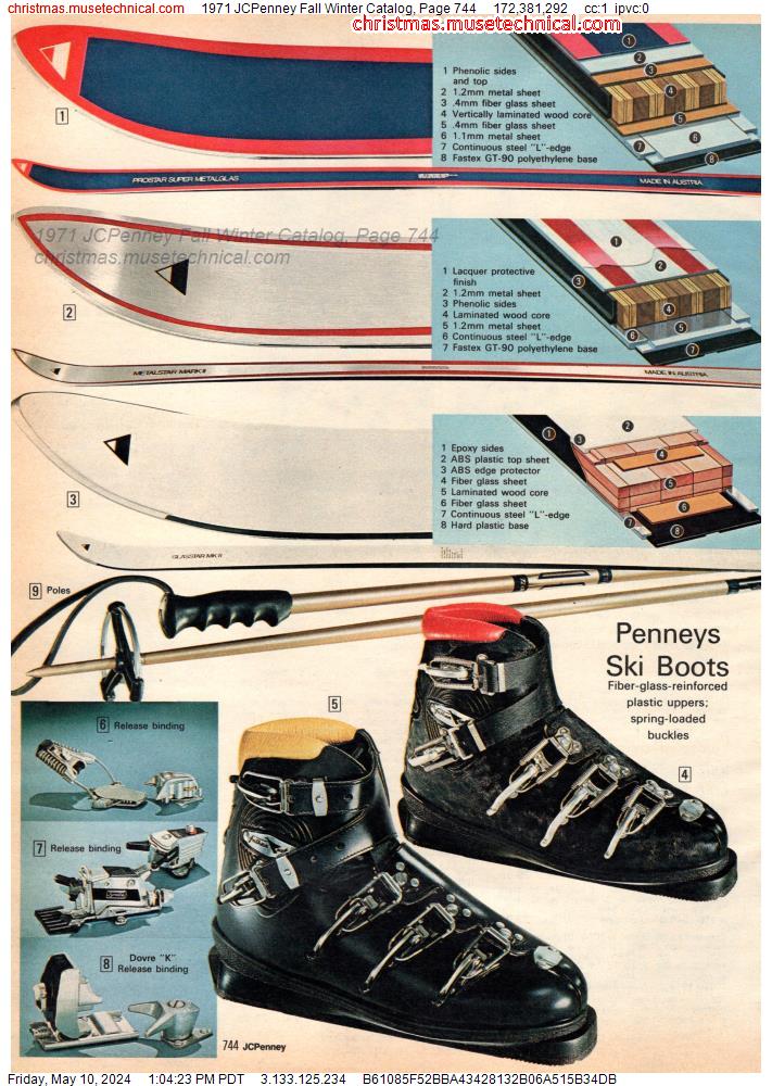 1971 JCPenney Fall Winter Catalog, Page 744