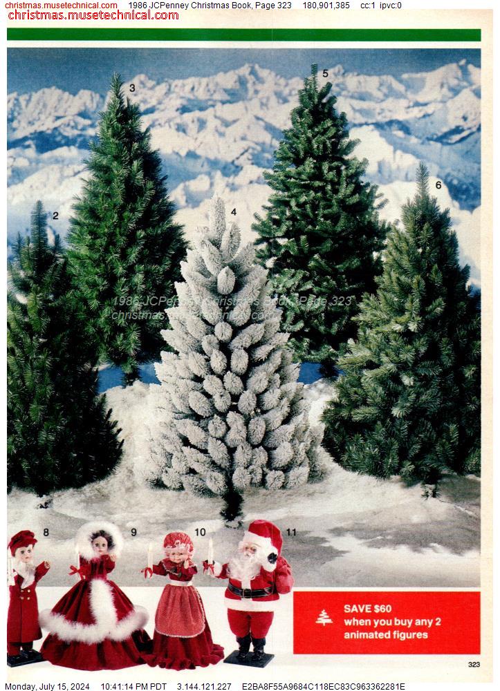 1986 JCPenney Christmas Book, Page 323