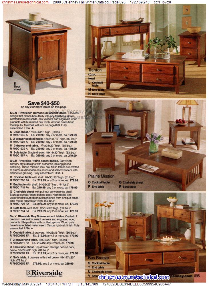 2000 JCPenney Fall Winter Catalog, Page 895