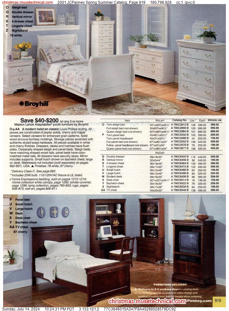 2001 JCPenney Spring Summer Catalog, Page 919