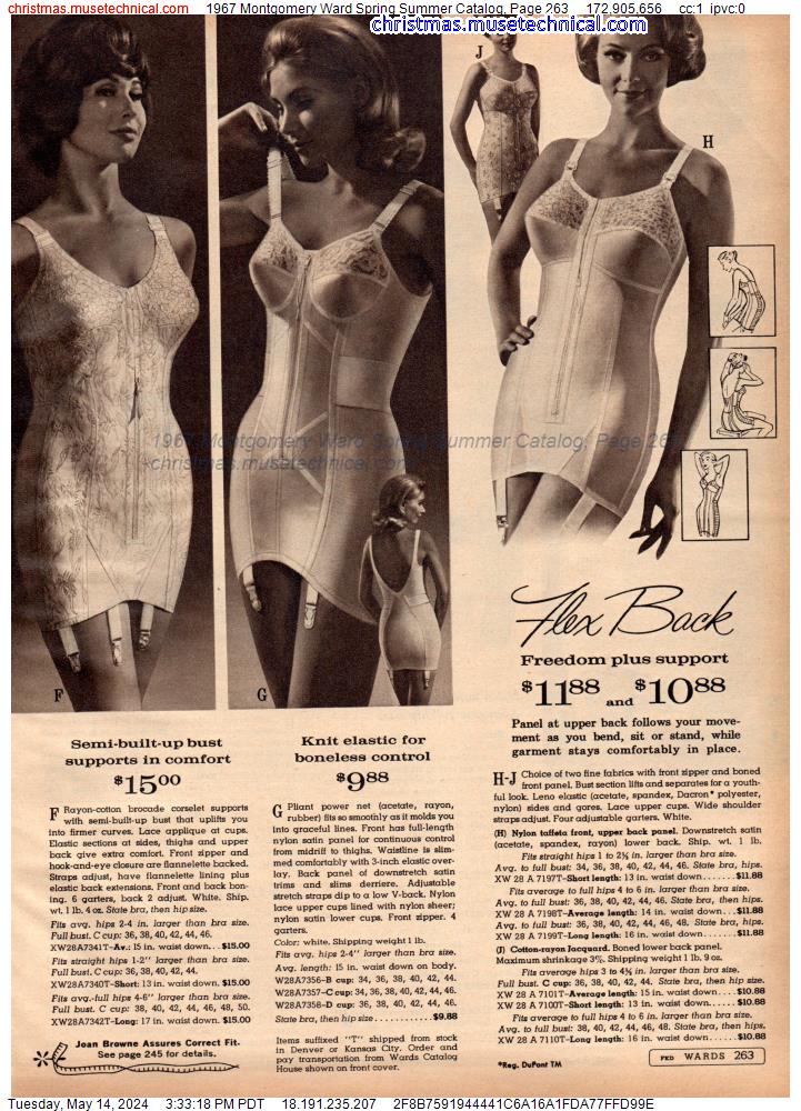 1967 Montgomery Ward Spring Summer Catalog, Page 263