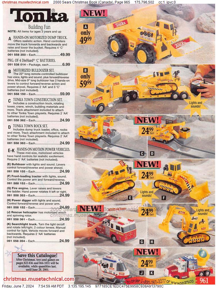 2000 Sears Christmas Book (Canada), Page 965
