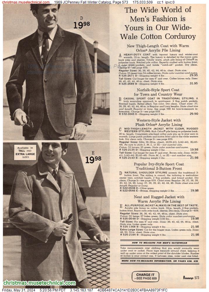 1969 JCPenney Fall Winter Catalog, Page 573