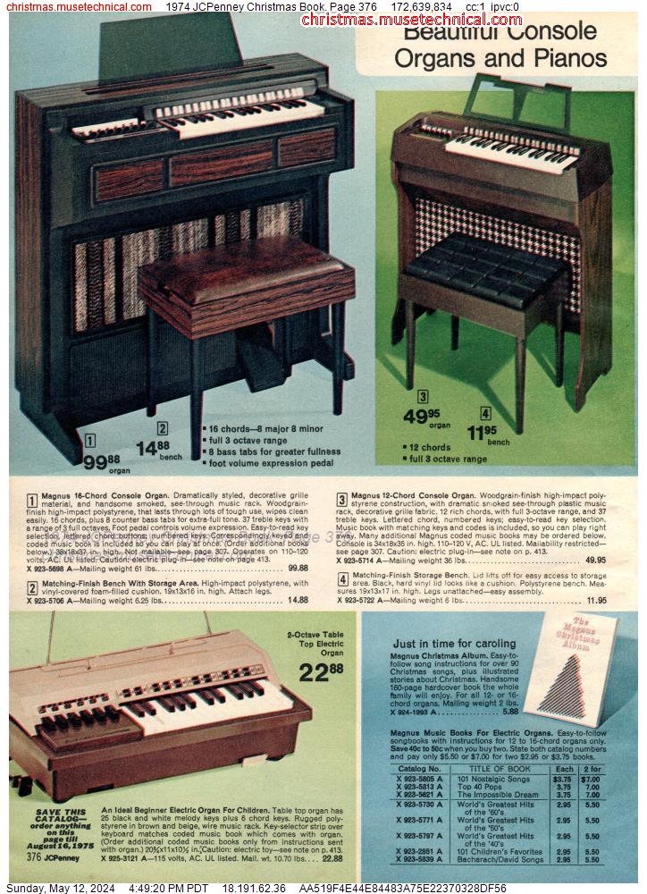1974 JCPenney Christmas Book, Page 376