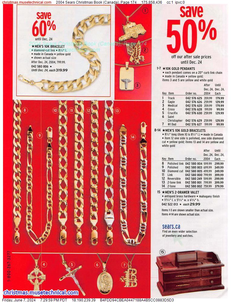 2004 Sears Christmas Book (Canada), Page 174