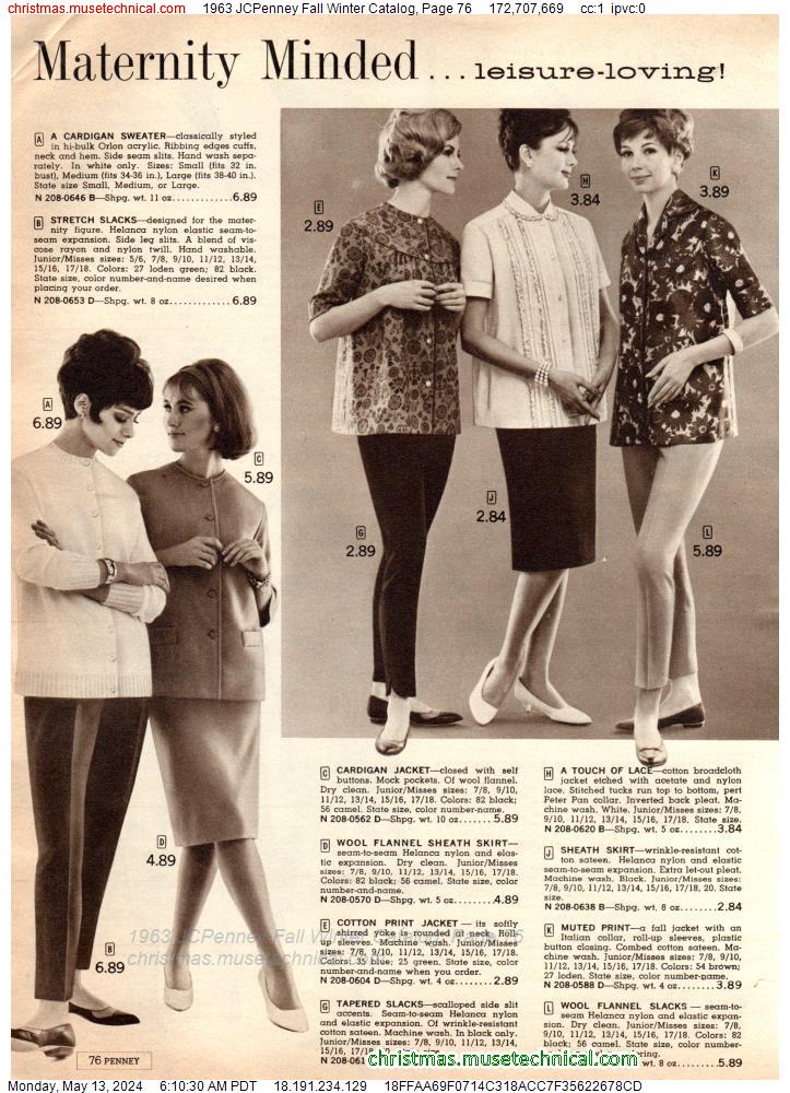 1963 JCPenney Fall Winter Catalog, Page 76