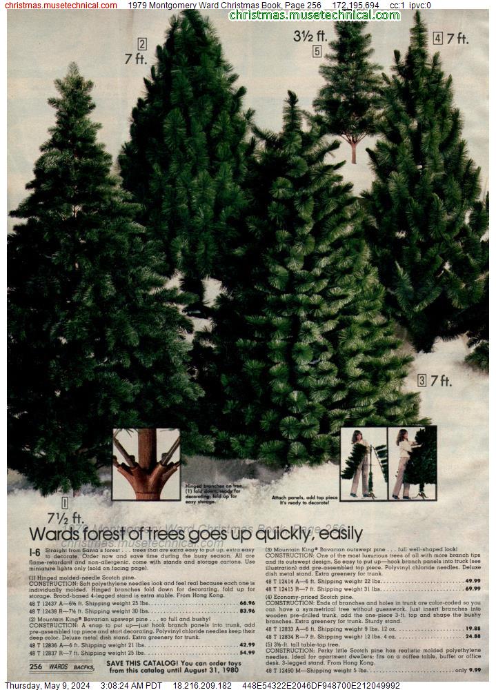 1979 Montgomery Ward Christmas Book, Page 256