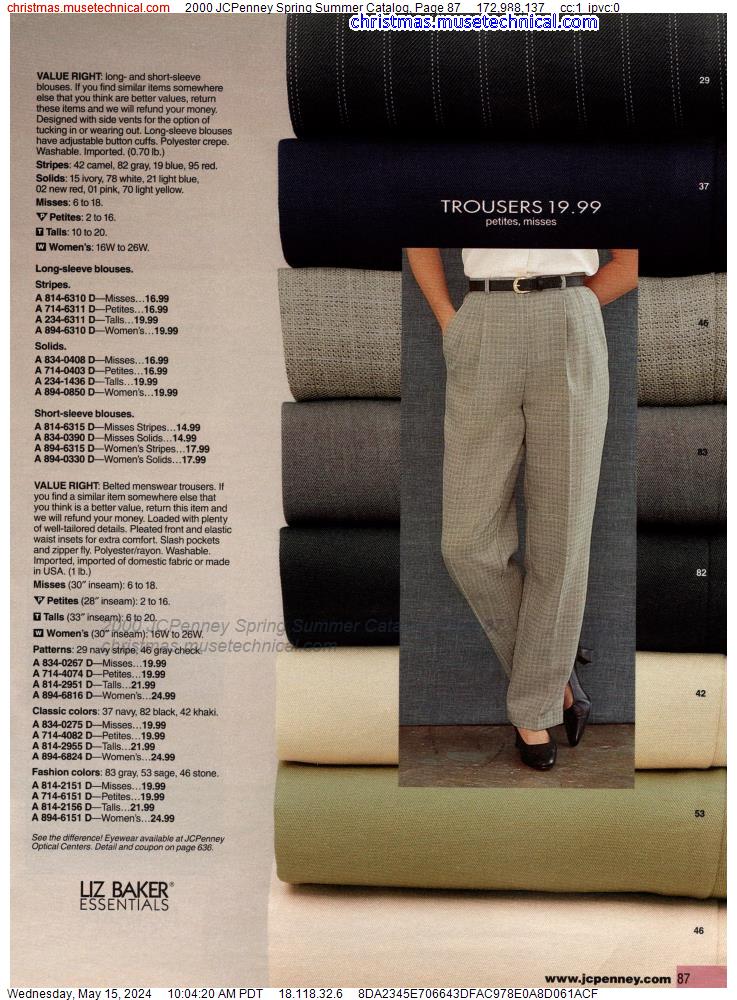 2000 JCPenney Spring Summer Catalog, Page 87