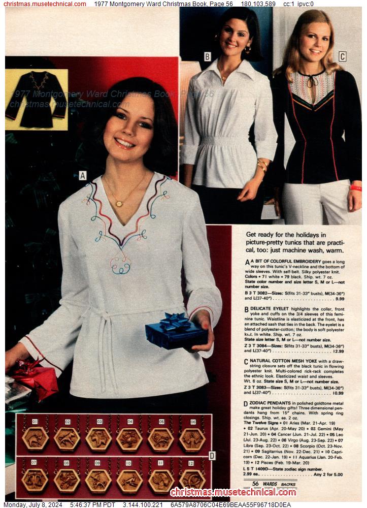 1977 Montgomery Ward Christmas Book, Page 56