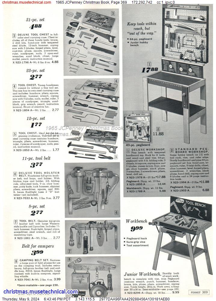 1965 JCPenney Christmas Book, Page 369