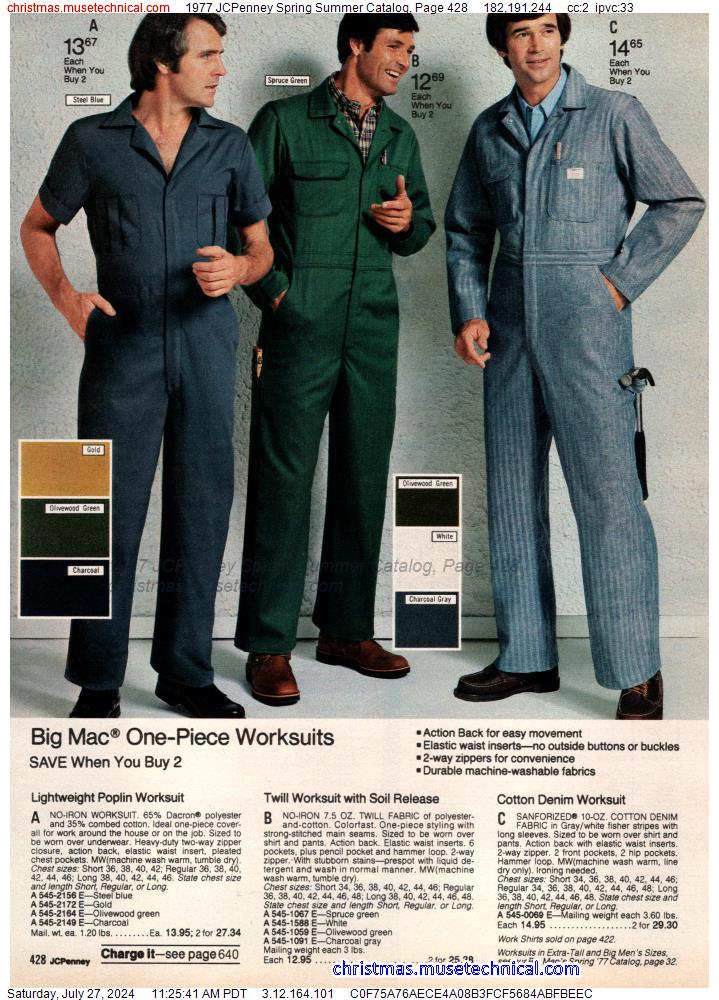 1977 JCPenney Spring Summer Catalog, Page 428