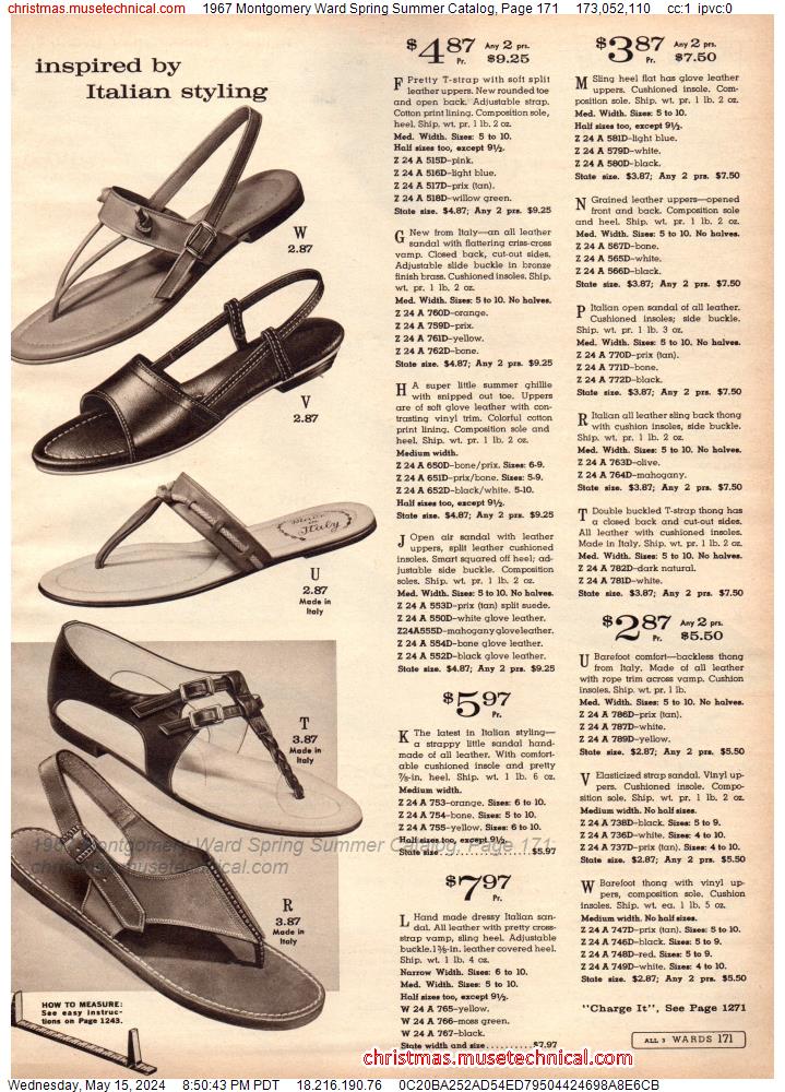 1967 Montgomery Ward Spring Summer Catalog, Page 171