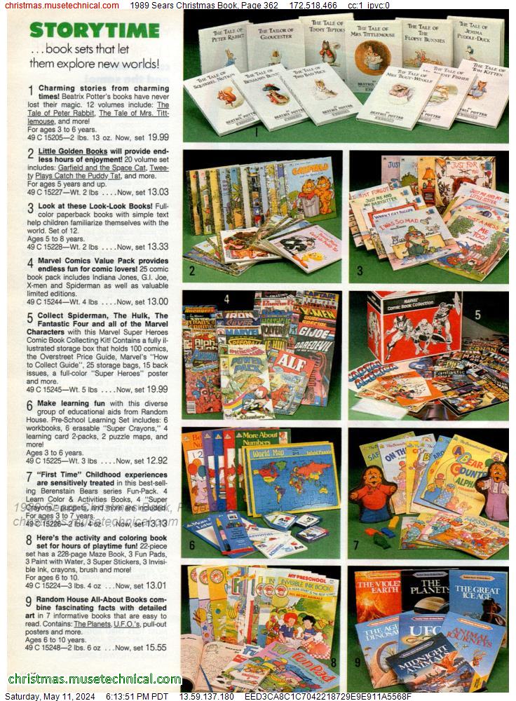 1989 Sears Christmas Book, Page 362