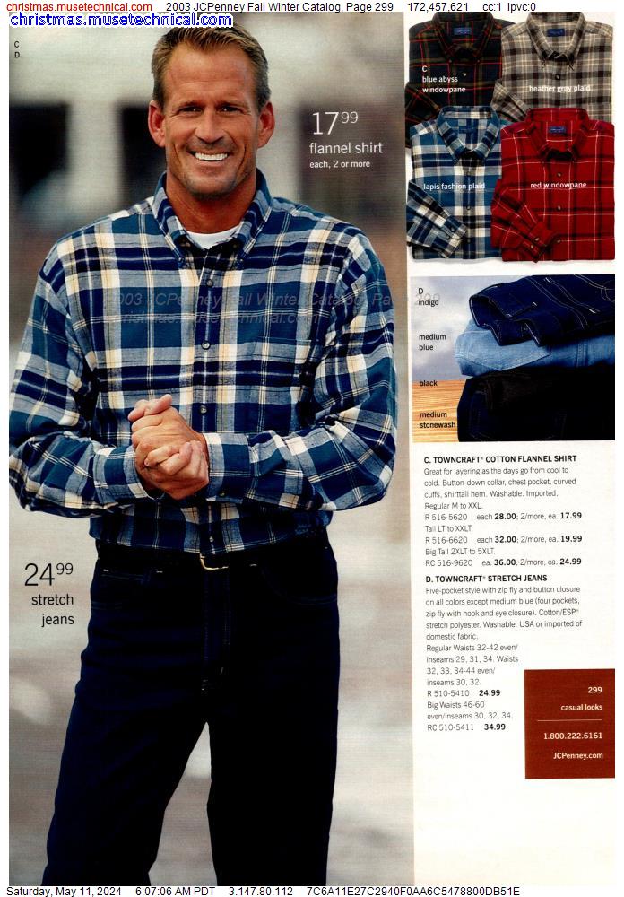 2003 JCPenney Fall Winter Catalog, Page 299