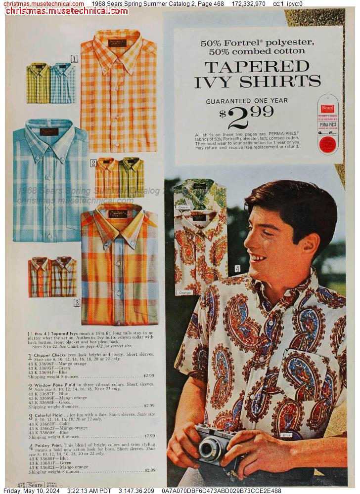 1968 Sears Spring Summer Catalog 2, Page 468