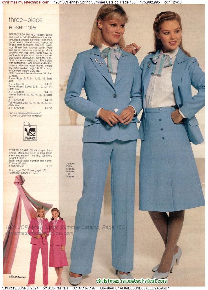 1981 JCPenney Spring Summer Catalog, Page 150