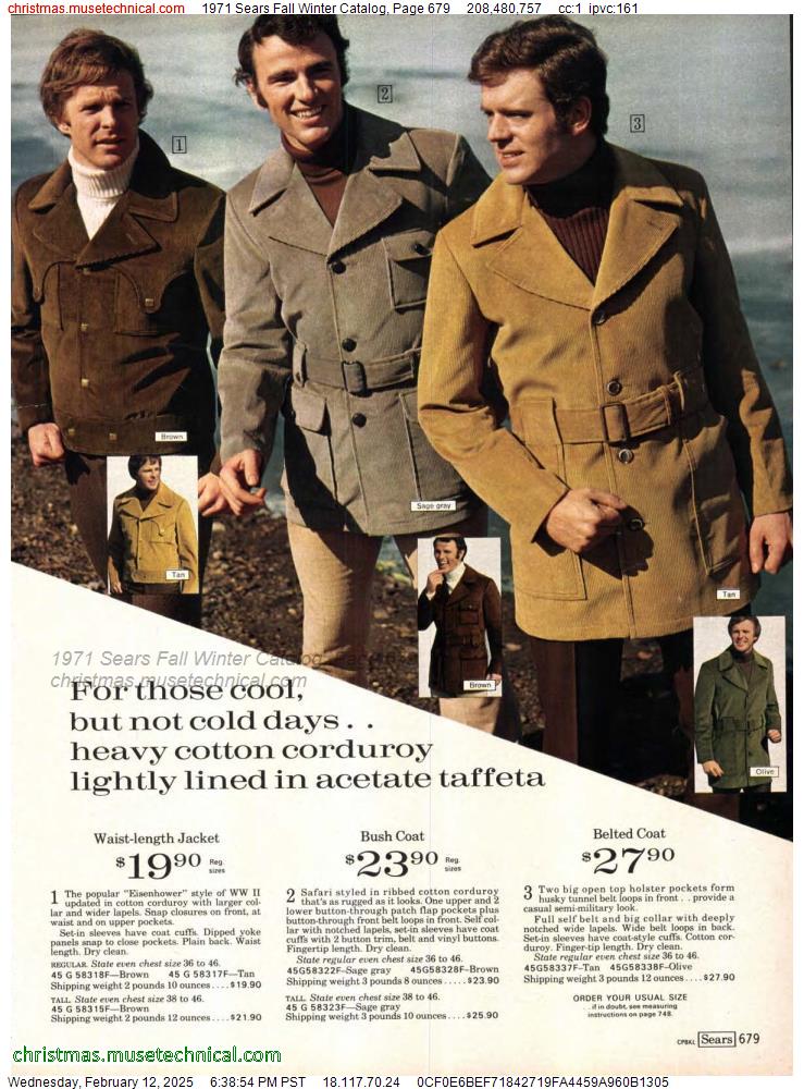 1971 Sears Fall Winter Catalog, Page 679