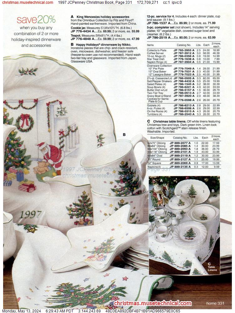 1997 JCPenney Christmas Book, Page 331