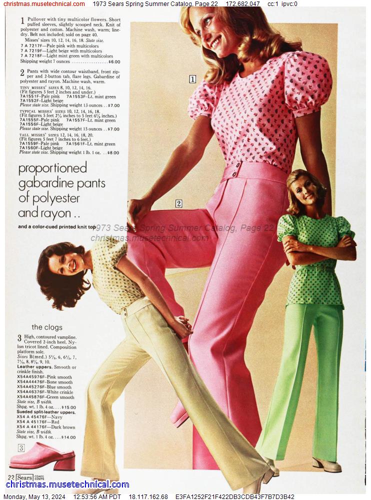 1973 Sears Spring Summer Catalog, Page 22