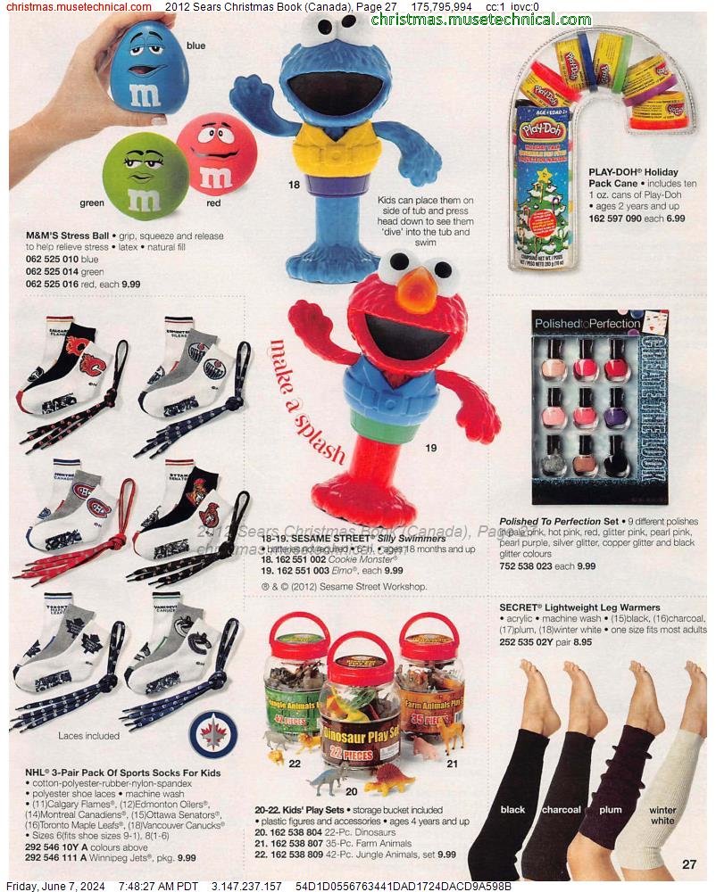 2012 Sears Christmas Book (Canada), Page 27