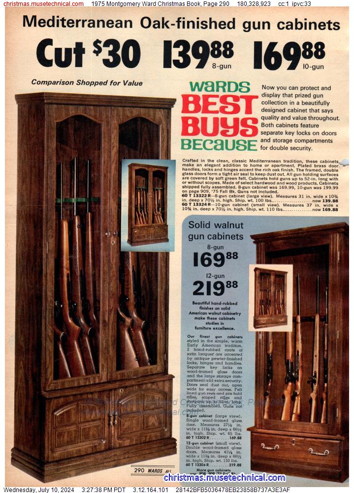 1975 Montgomery Ward Christmas Book, Page 290