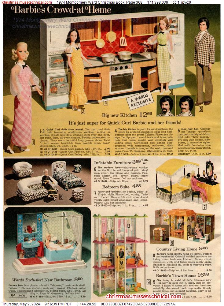 1974 Montgomery Ward Christmas Book, Page 368