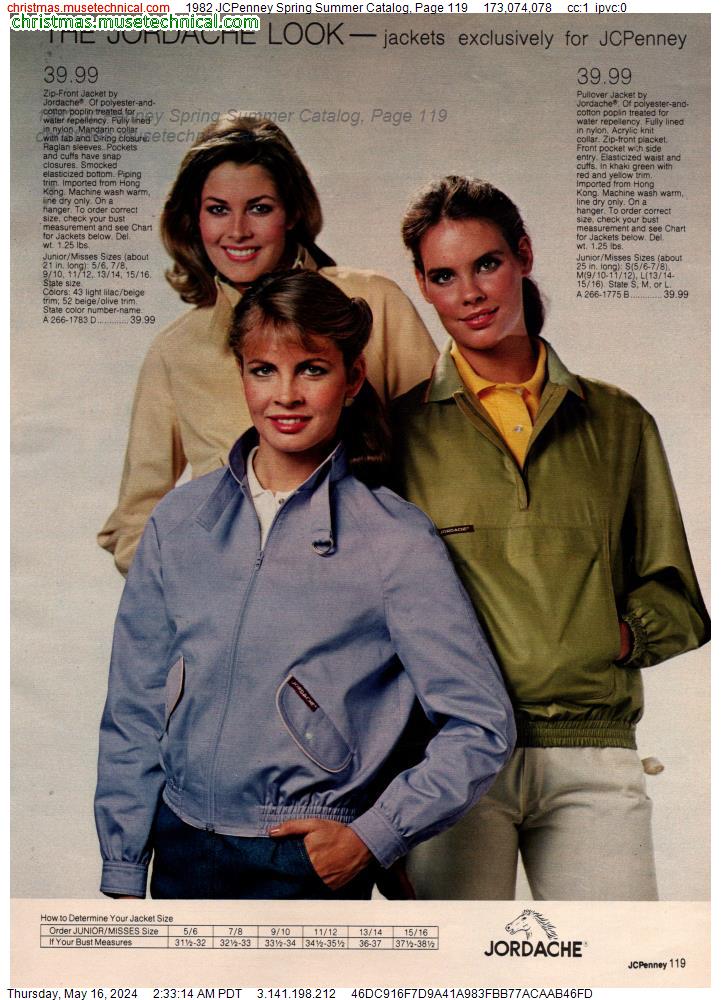 1982 JCPenney Spring Summer Catalog, Page 119