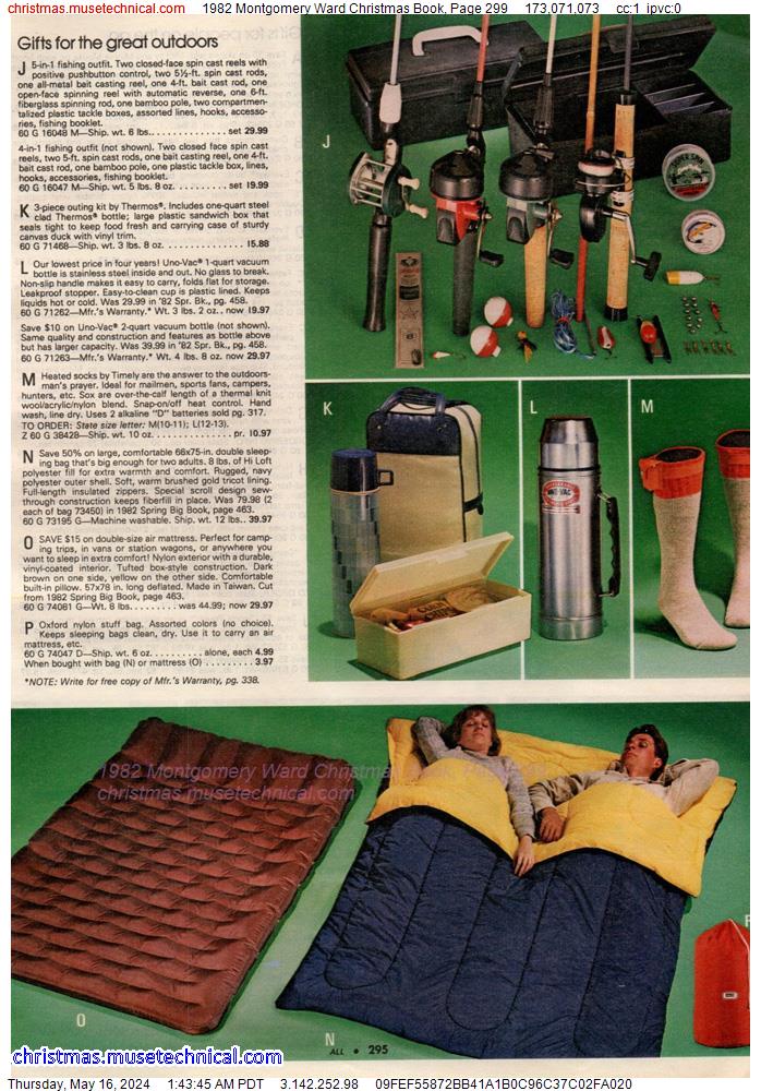 1982 Montgomery Ward Christmas Book, Page 299