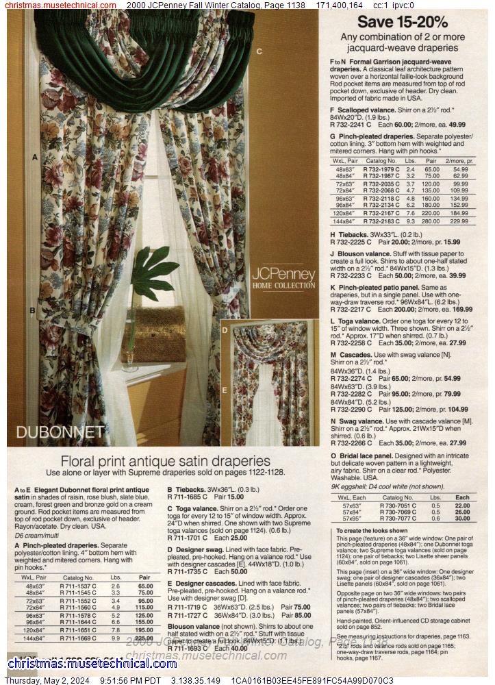 2000 JCPenney Fall Winter Catalog, Page 1138