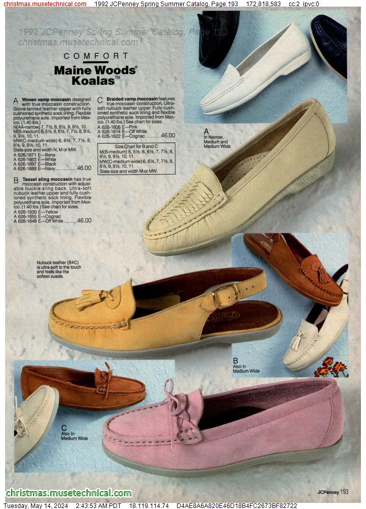 1992 JCPenney Spring Summer Catalog, Page 193