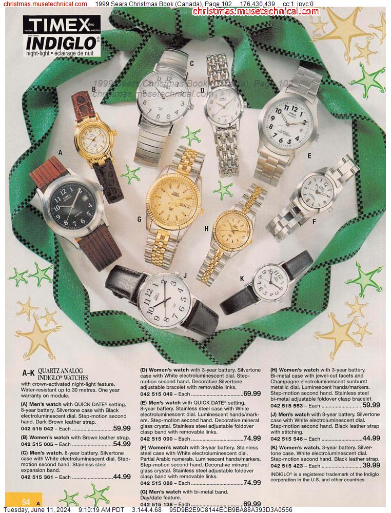 1999 Sears Christmas Book (Canada), Page 102