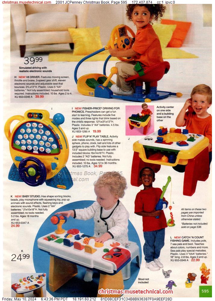 2001 JCPenney Christmas Book, Page 595
