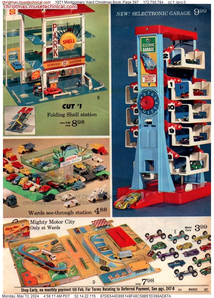 1971 Montgomery Ward Christmas Book, Page 397