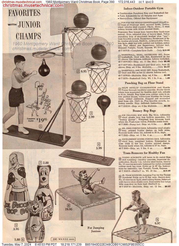 1960 Montgomery Ward Christmas Book, Page 390
