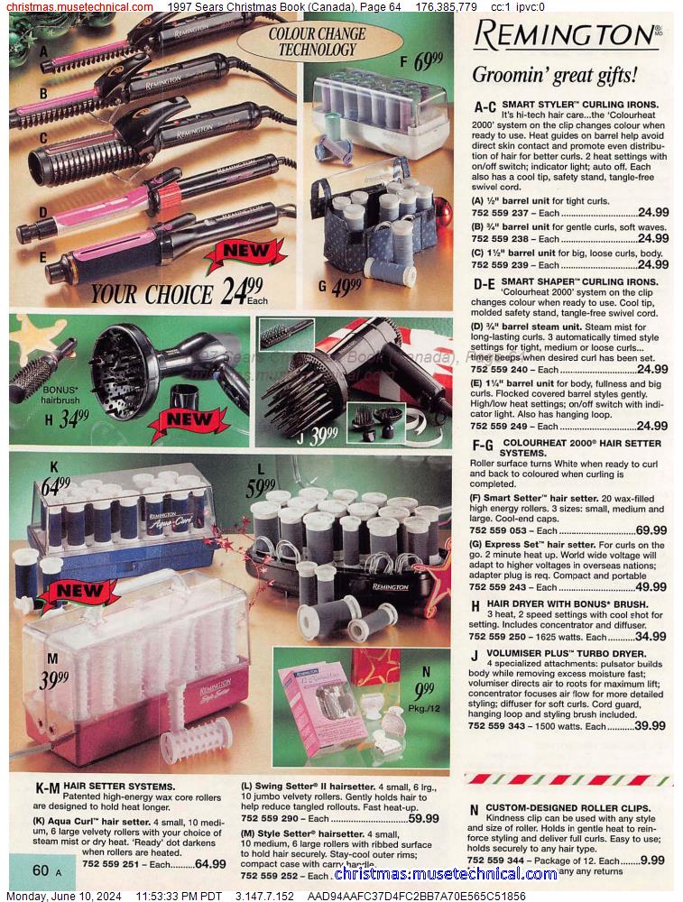 1997 Sears Christmas Book (Canada), Page 64