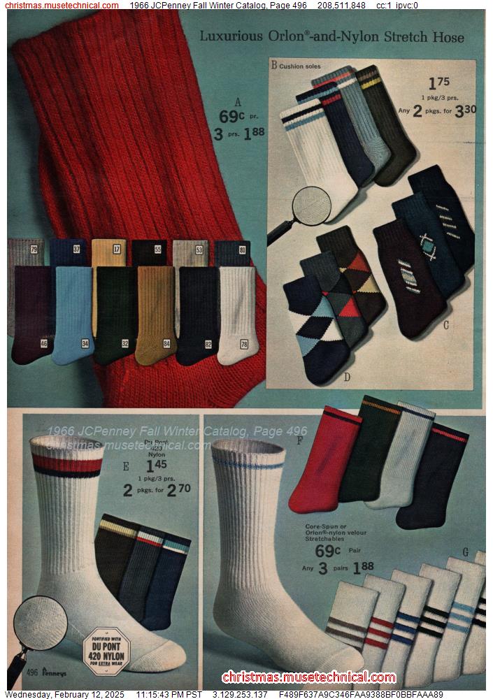 1966 JCPenney Fall Winter Catalog, Page 496