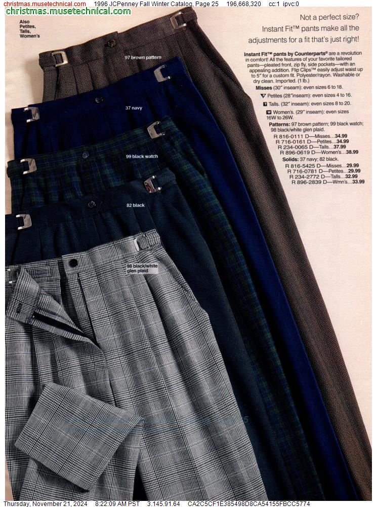 1996 JCPenney Fall Winter Catalog, Page 25