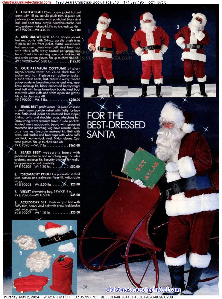 1990 Sears Christmas Book, Page 316