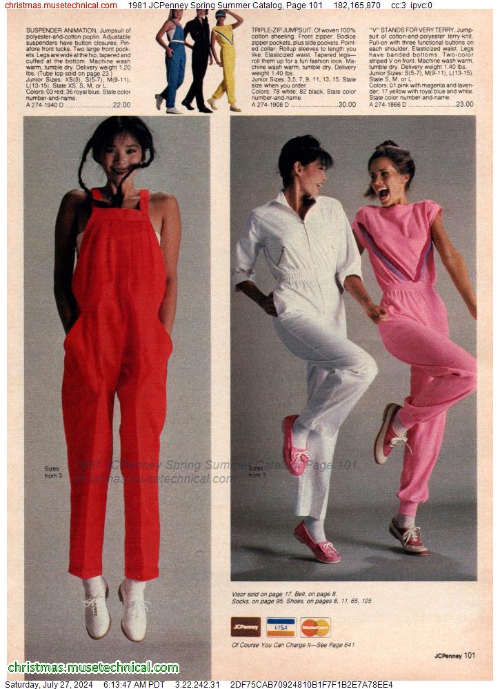 1981 JCPenney Spring Summer Catalog, Page 101