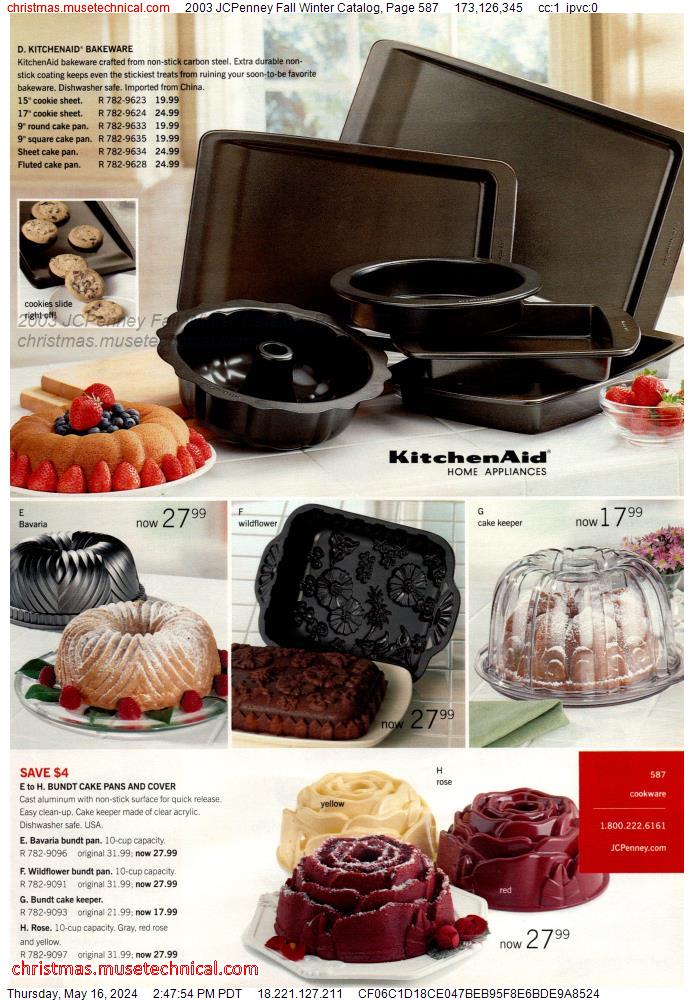 2003 JCPenney Fall Winter Catalog, Page 587