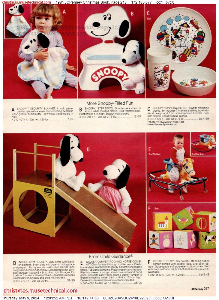 1981 JCPenney Christmas Book, Page 213