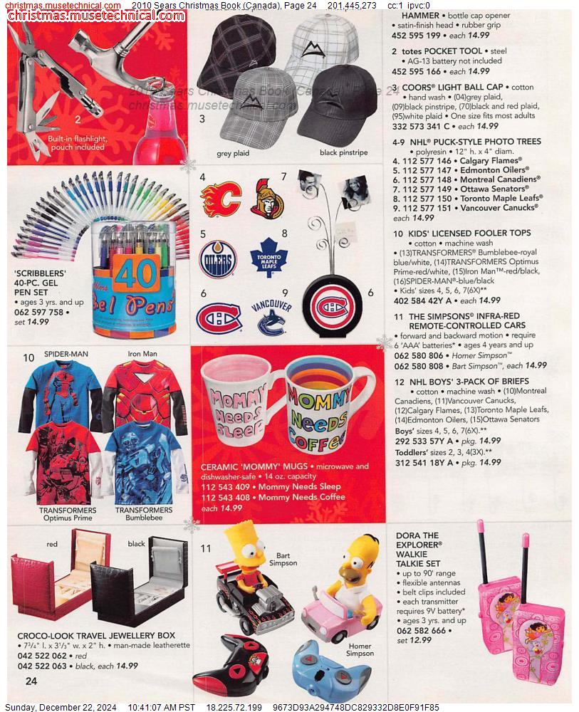 2010 Sears Christmas Book (Canada), Page 24