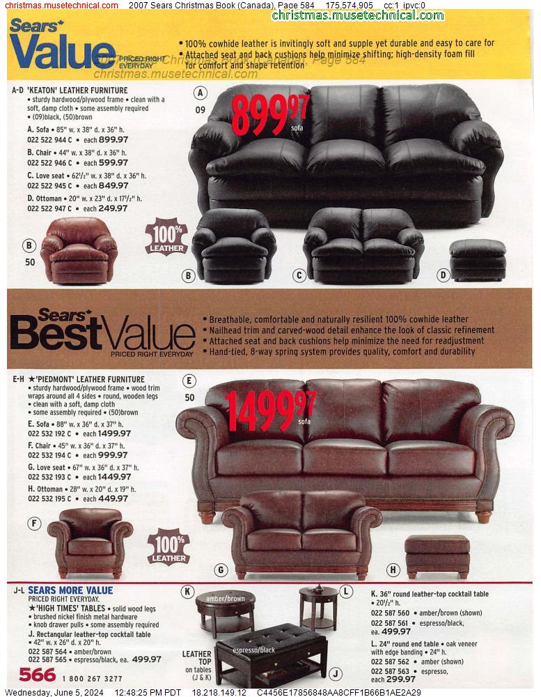 2007 Sears Christmas Book (Canada), Page 584